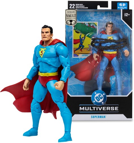 Dc Multiverse 7 Inch Superman (action Comics) Fig - Dc Multiverse 7 Inch Superman (action Comics) Fig - Collectibles