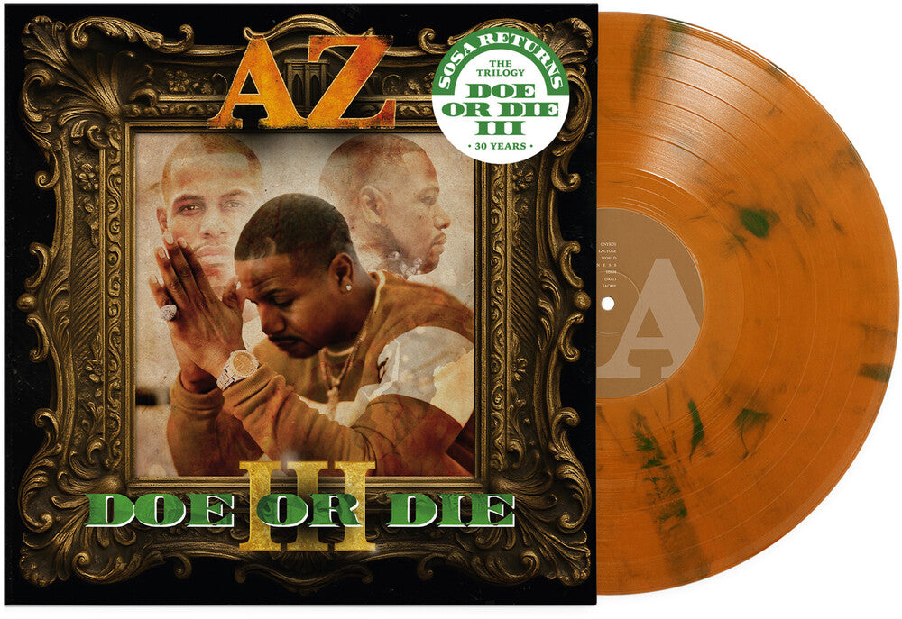 AZ - Doe Or Die III [Amber Smoke] Vinyl Record