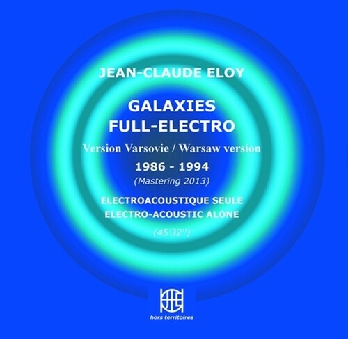 Eloy,jean-claude - Galaxies Full-electro - Music CD