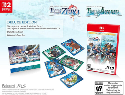 Swt Legend Of Heroes Trails Zero & Azure Dlx (key) - Swt Legend Of Heroes Trails Zero & Azure Dlx (key) - Video Game
