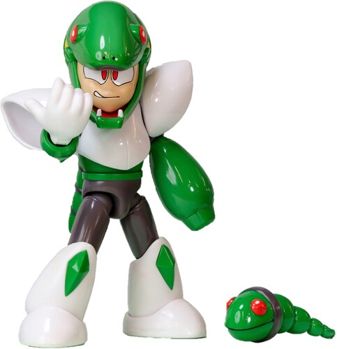 1:12 Action Figure - Mega Man Wave 4 Snake Man - 1:12 Action Figure - Mega Man Wave 4 Snake Man - Collectibles