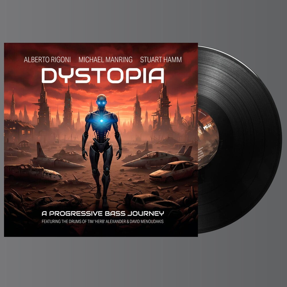 Alberto Rigoni  / Manring,Michael / Hamm,Stuart - Dystopia [LP] Vinyl Record