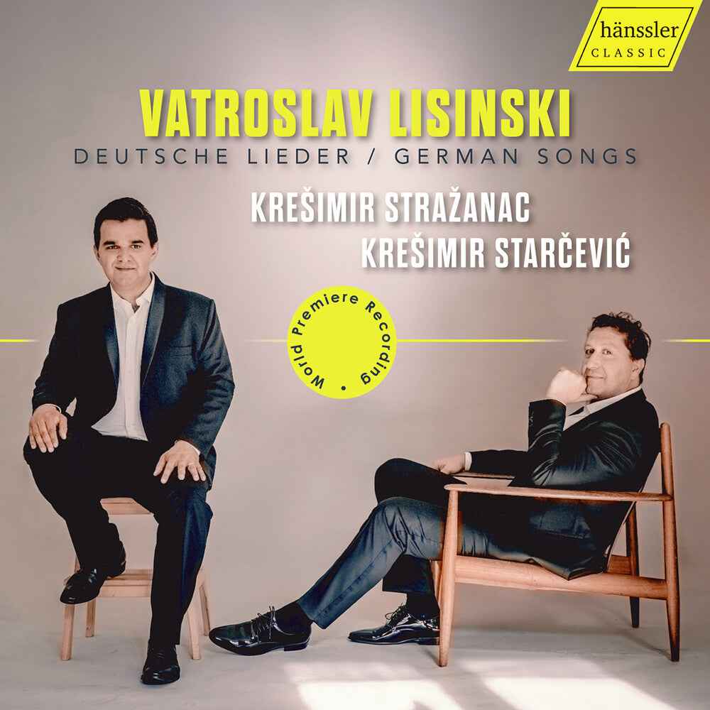 Pre-Order: Lisinski: Deutsche Lieder Music CD