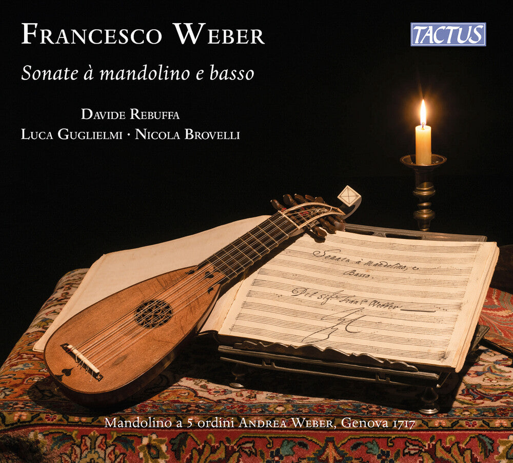 Weber: Sonate A Mandolino E Basso Music CD