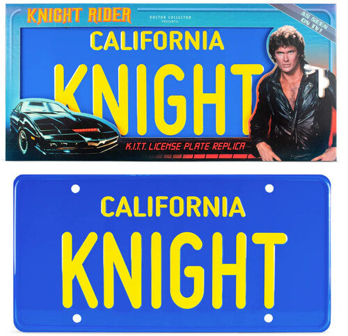Knight Rider License Plate - Knight Rider License Plate - Collectibles