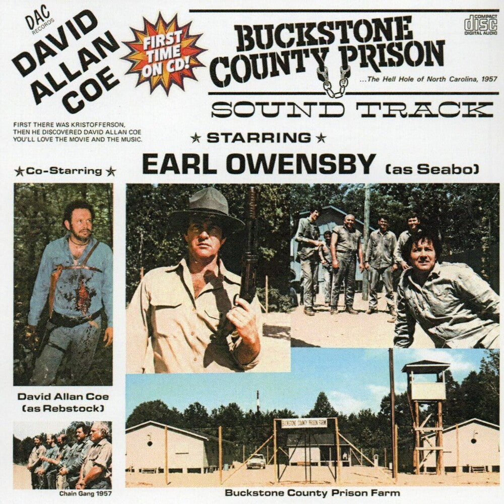 Buckstone County Prison Music CD