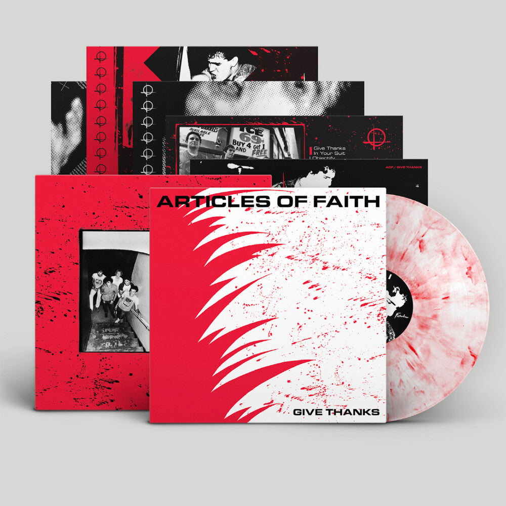 Articles Of Faith - Give Thanks [Colored Vinyl] [Limited Edition] (Pnk) (Wht) (Uk) Vinyl Record