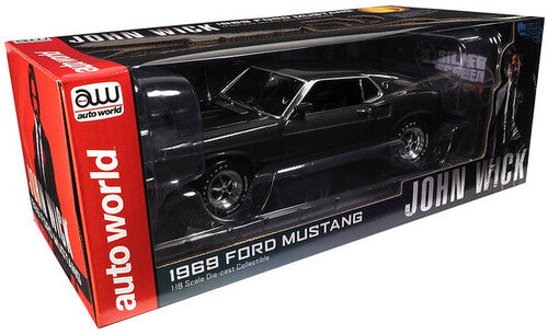 Aw 69 Mustang John Wick 1/18 - Aw 69 Mustang John Wick 1/18 - Collectibles