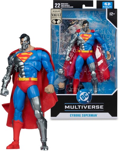 Dc Multiverse Cyborg Superman 7 Inch Action Figure - Dc Multiverse Cyborg Superman 7 Inch Action Figure - Collectibles