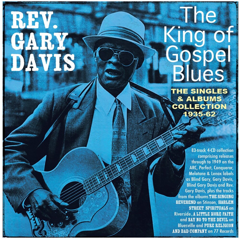 King of Gospel Blues: the Singles & Albums Collection 1935-62 [4CD] Music CD