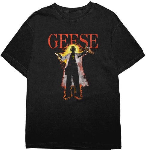 Geese Holy Figure T-shirt Medium (black) - Geese Holy Figure T-shirt Medium (black) - Apparel