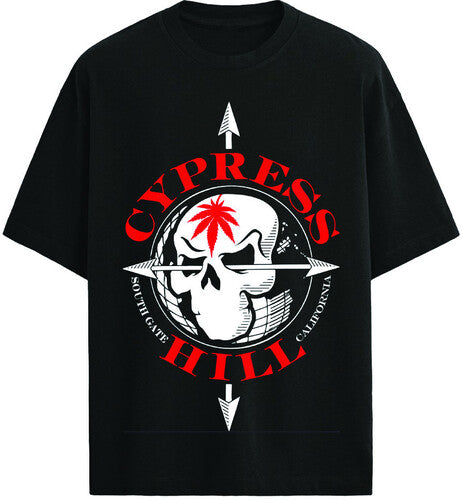 Cypress Hill Southgate Compass T-shirt Large (blk) - Cypress Hill Southgate Compass T-shirt Large (blk) - Apparel