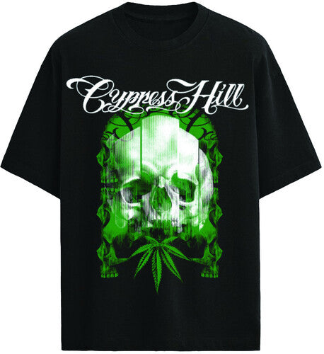 Cypress Hill Skull And Leaf T-shirt Medium (black) - Cypress Hill Skull And Leaf T-shirt Medium (black) - Apparel