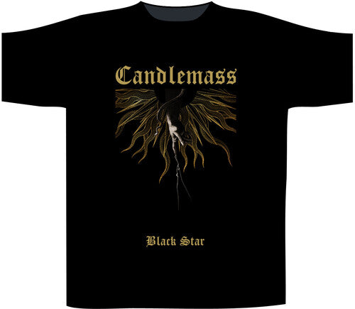 Candlemass Black Star T-shirt Large (black) - Candlemass Black Star T-shirt Large (black) - Apparel