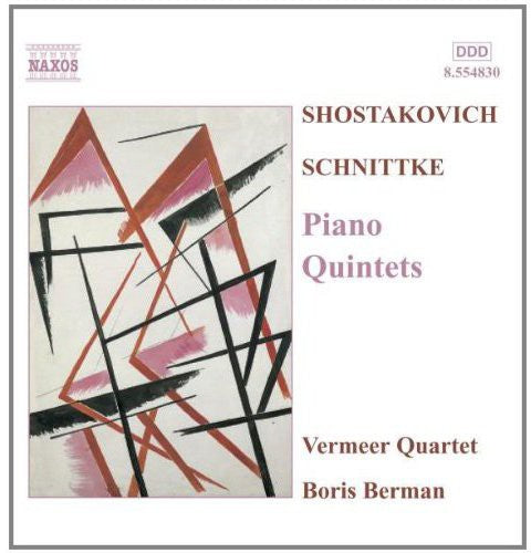 Shostakovich / Schnittke / Berman / Vermeer Quart - Piano Quintets - Music CD