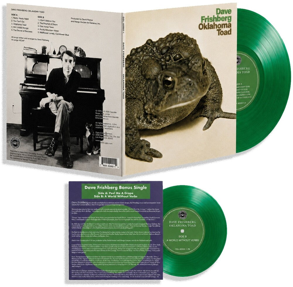 Pre-Order: Oklahoma Toad [Colored Vinyl] (Grn) (Wsv) [Reissue] Vinyl Record