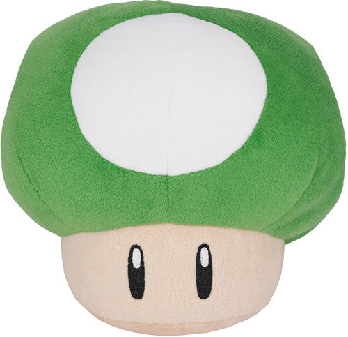 Nintendo - Super Mario - 1up Mushroom 6 Inch Plush - Nintendo - Super Mario - 1up Mushroom 6 Inch Plush - Collectibles