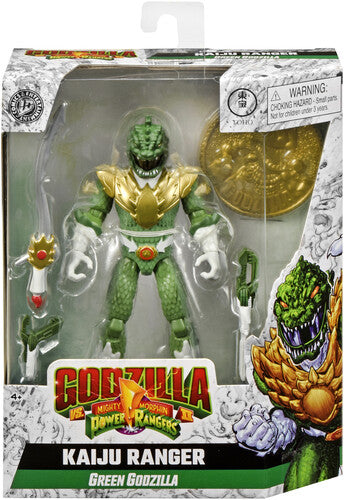 Godzilla X Mmpr Green Godzilla Ranger 5in Figure - Godzilla X Mmpr Green Godzilla Ranger 5in Figure - Collectibles