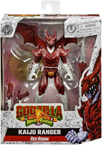 Godzilla X Mmpr Red Rodan Ranger 5in Figure - Godzilla X Mmpr Red Rodan Ranger 5in Figure - Collectibles