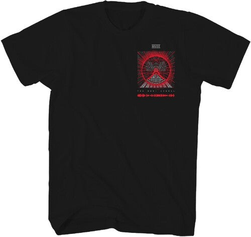 Muse The Wow! Signal Ind Exc Tsh F/b Prnt Med Bk - Muse The Wow! Signal Ind Exc Tsh F/b Prnt Med Bk - Apparel
