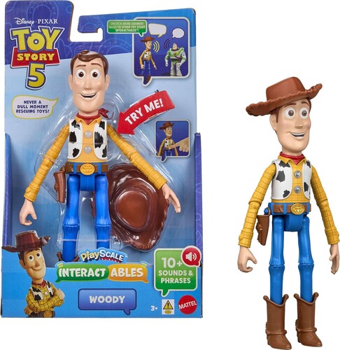 Pixar Toy Story - Toy Story 5 7in Woody Figure Interactables - Collectibles