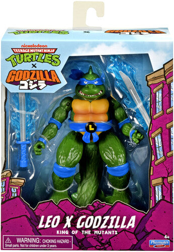 Tmnt X Godzilla Leo Action Figure - Tmnt X Godzilla Leo Action Figure - Collectibles
