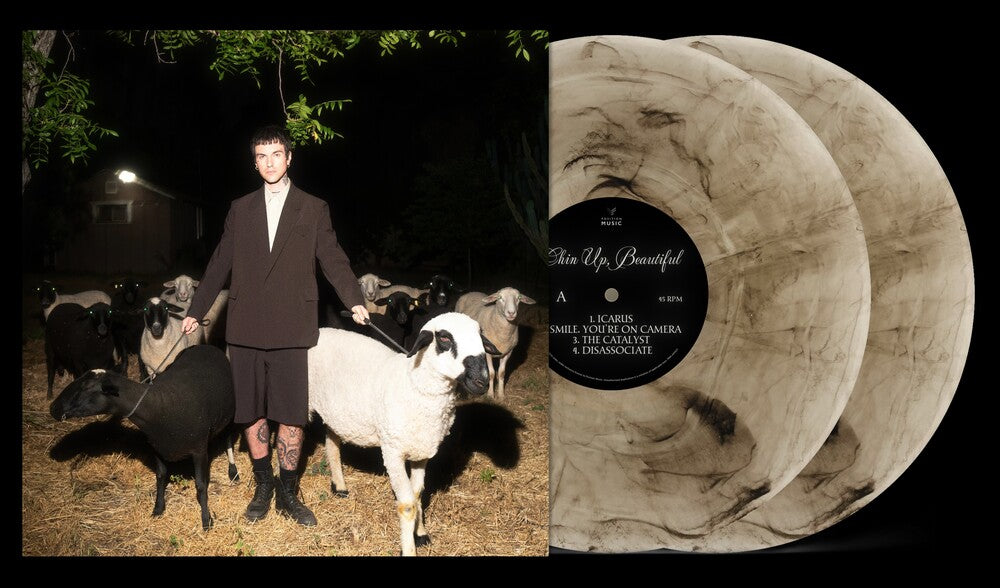 Jutes - Chin Up Beautiful [Milky Black] Vinyl Record