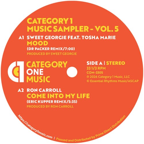 Category 1 Music Sampler Vol. 5 / Various - Category 1 Music Sampler Vol. 5 / Various - Vinyl Record