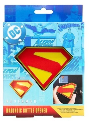 Superman Magnetic Bottle Opener - Superman Magnetic Bottle Opener - Novelties