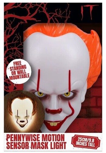 Pennywise Mask Light Motion Sensor - Pennywise Mask Light Motion Sensor - Novelties