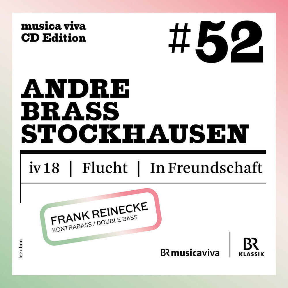 Pre-Order: 52 - Frank Reinecke Music CD