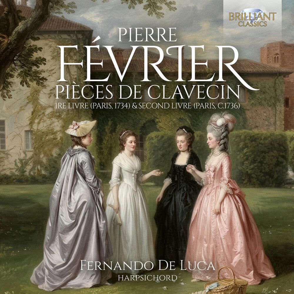 Pre-Order: Fevrier: Pieces De Clavecin 1re Livre (Paris 1734) Music CD