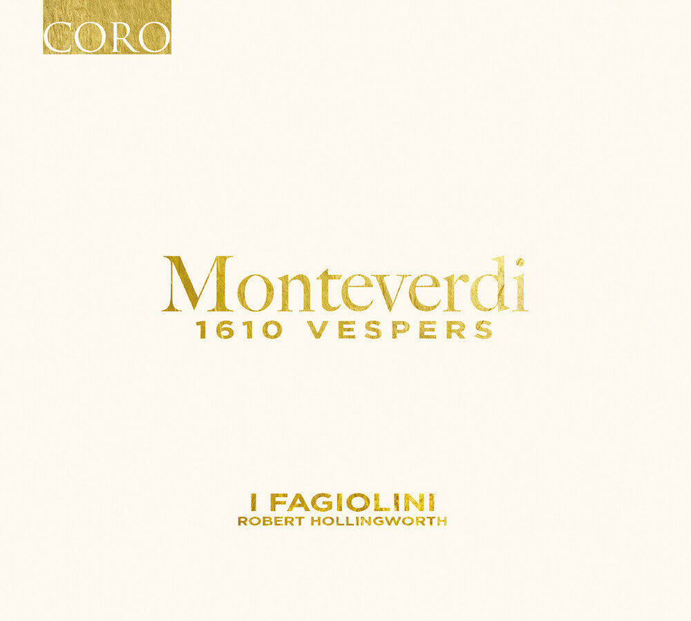 Pre-Order: Monteverdi: 1610 Vespers Music CD