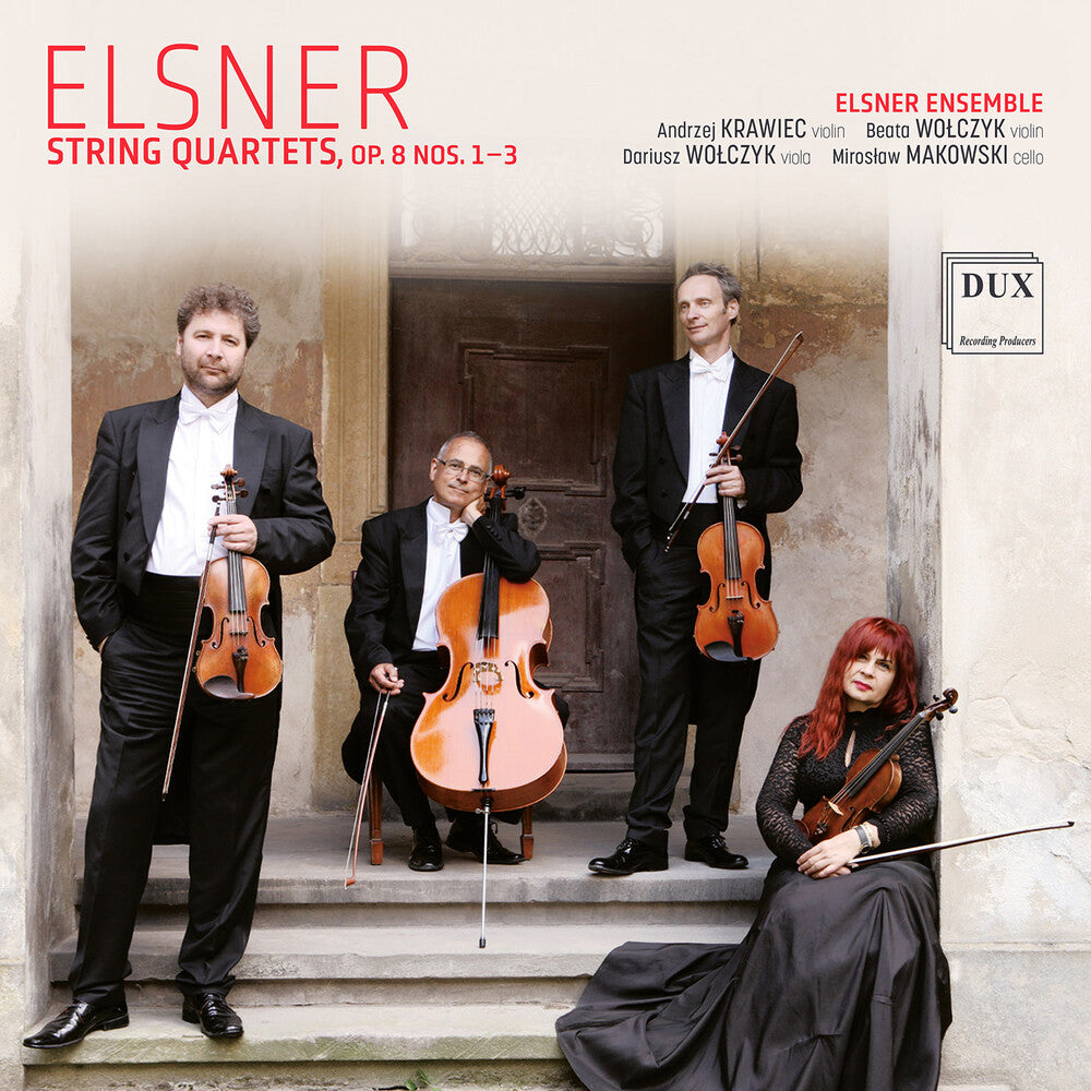 Pre-Order: Elsner: Str Quartets Op. 8 Nos. 1-3 Music CD