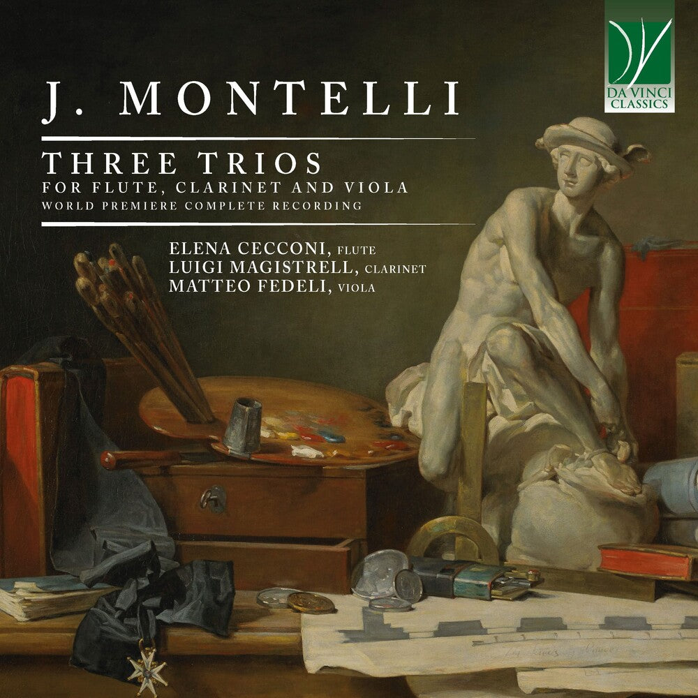 J. Montelli: Three Trios for Flute, Clarinet & Viola Music CD