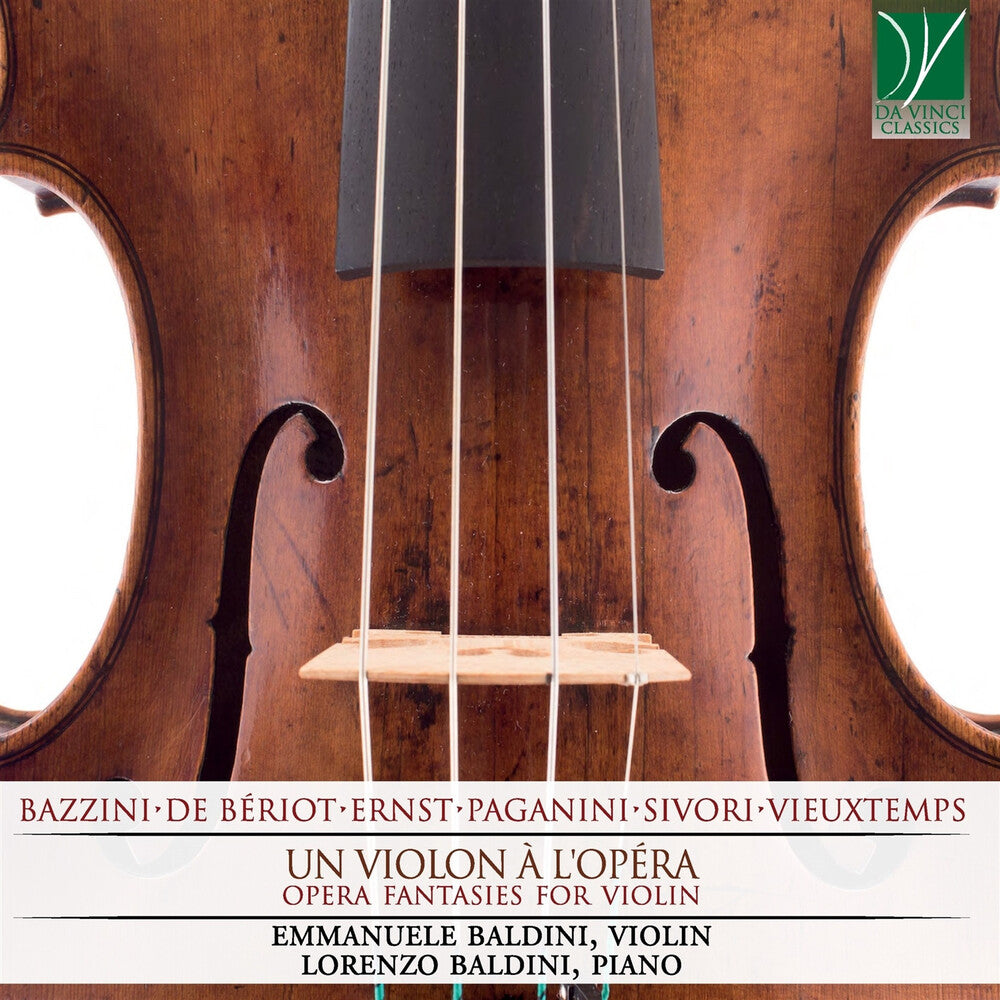 Un Violon A L'Opera: Opera Fantasies For Violin Music CD