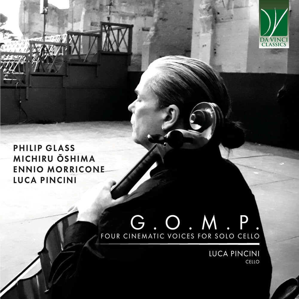 Pre-Order: G.o.m.p. - Four Cinematic Voices for Solo Cello Music CD