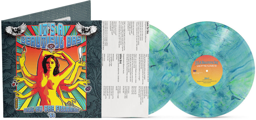 Pre-Order: Live at the Fillmore West 1968 (turquoise Marble Vinyl/2lp) [LP] Vinyl Record