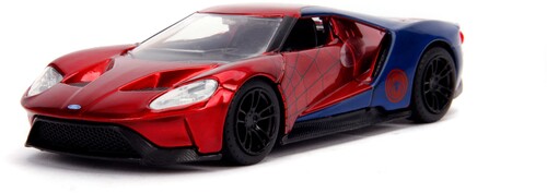 Jada 1/32 Hwr Mv Spider-man 17 Ford Gt Die-cast - Jada 1/32 Hwr Mv Spider-man 17 Ford Gt Die-cast - Collectibles