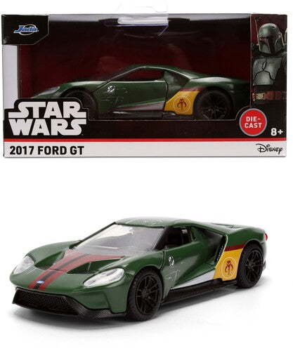 Jada 1/32 Hwr Sw Boba Fett 17 Ford Gt Die-cast Car - Jada 1/32 Hwr Sw Boba Fett 17 Ford Gt Die-cast Car - Collectibles
