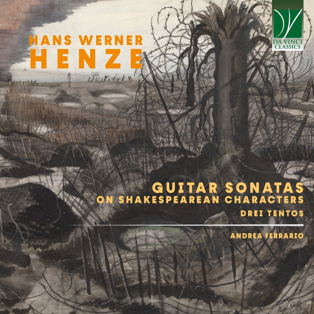 Pre-Order: Hans Werner Henze: Sonatas on Shakespearean Characters, Drei Tentos Music CD