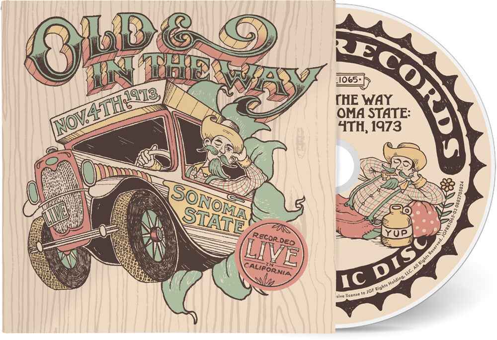 Live At Sonoma State - 11/4/73 Music CD