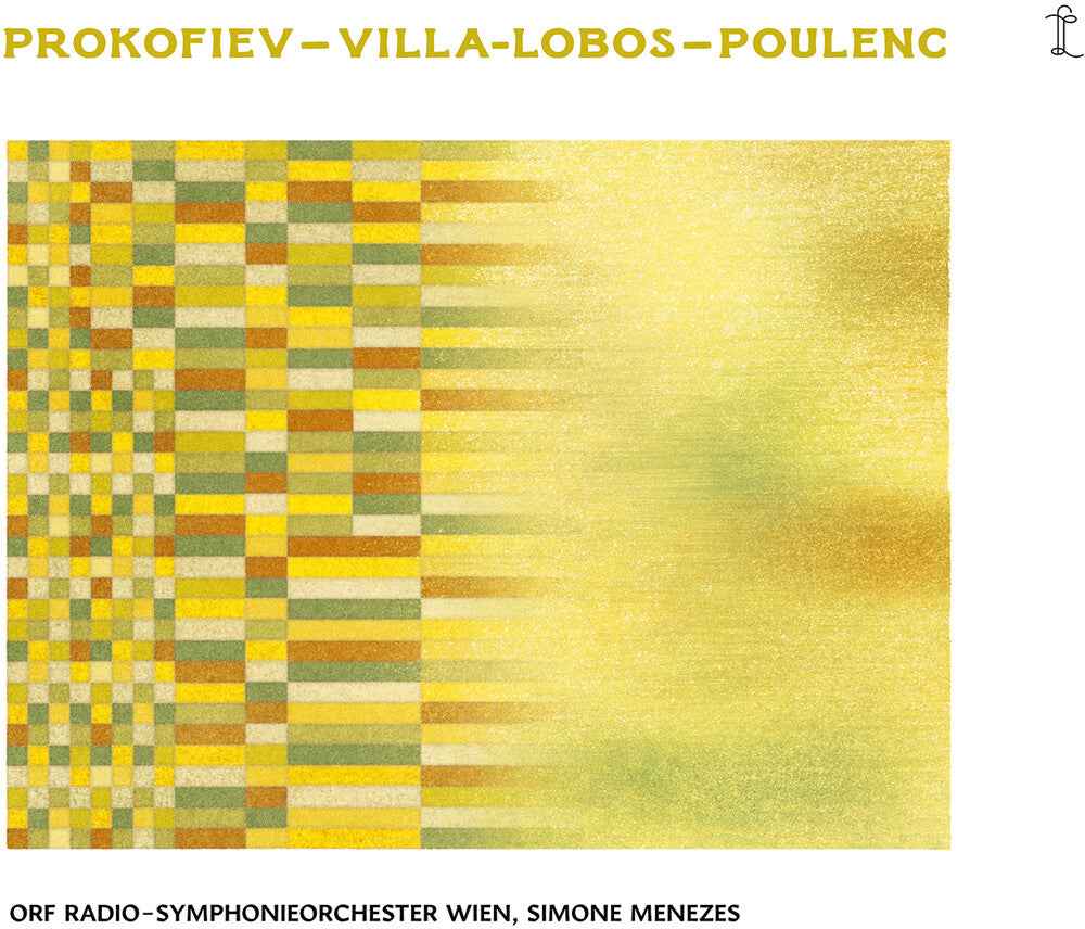 Pre-Order: Prokofiev Villa-Lobos & Poulenc Music CD