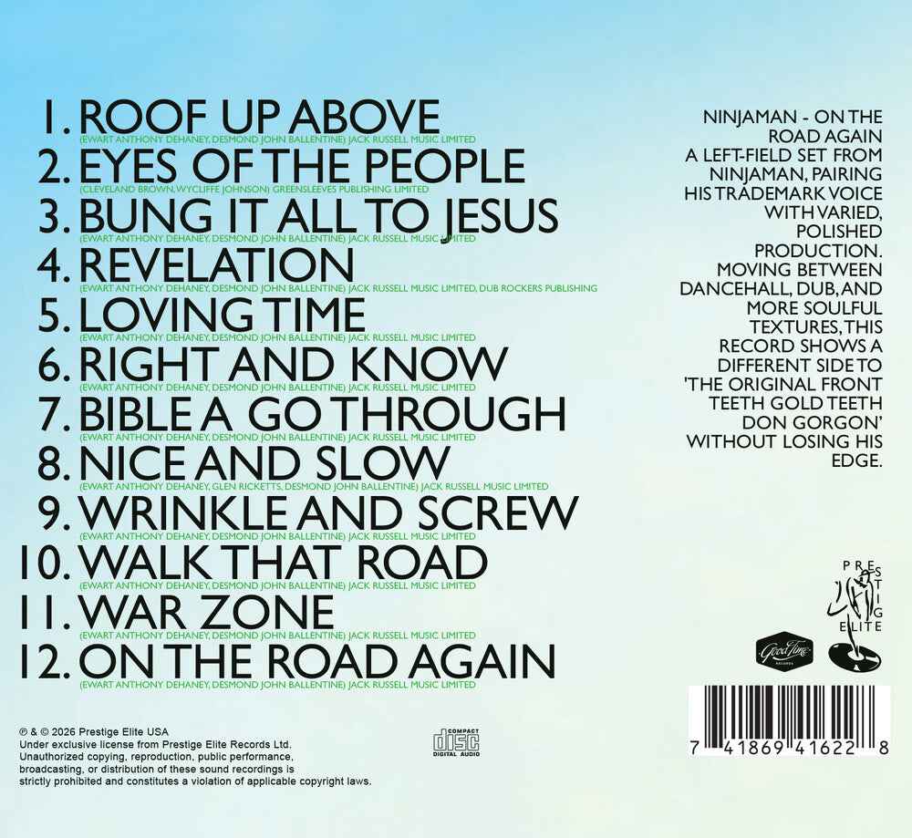On The Road Again Music CD