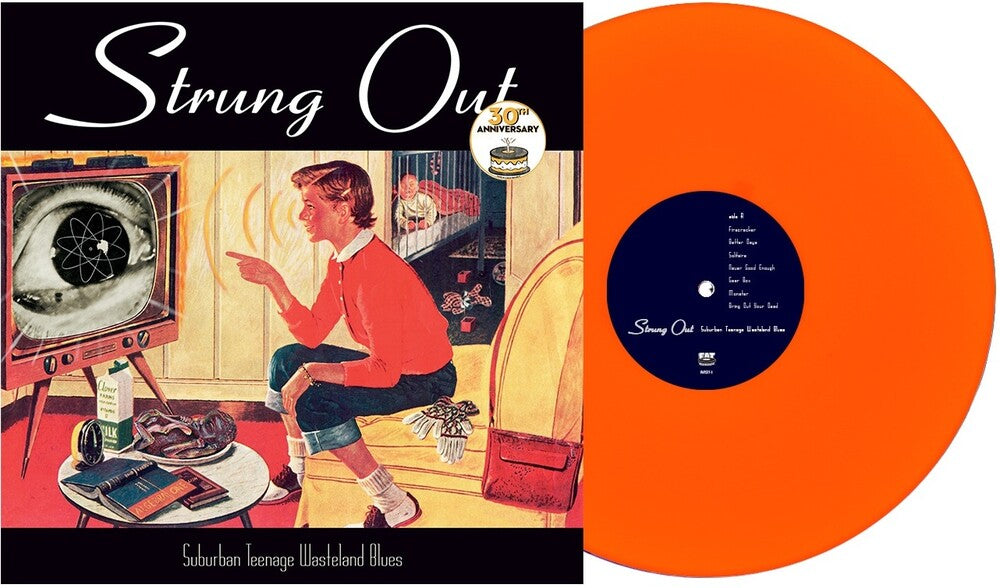Pre-Order: SUBURBAN TEENAGE WASTELAND BLUES [Neon Orange] Vinyl Record