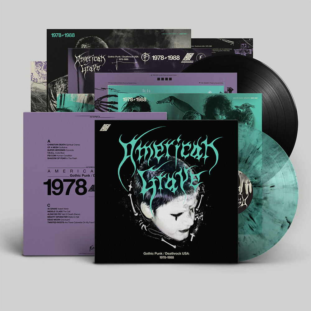 Pre-Order: American Grave (Gothic Punk / Deathrock Usa 78-88) [LP] Vinyl Record