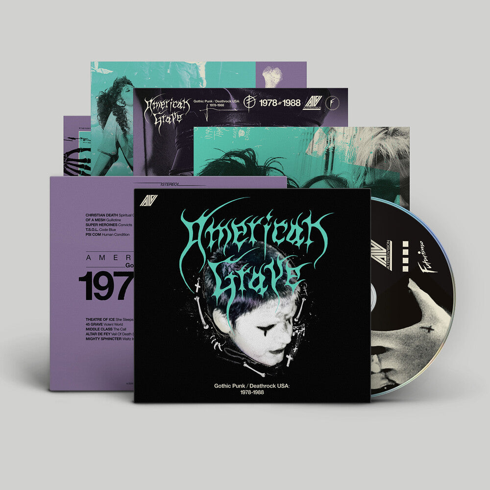 Pre-Order: American Grave (Gothic Punk / Deathrock Usa 78-88) Music CD