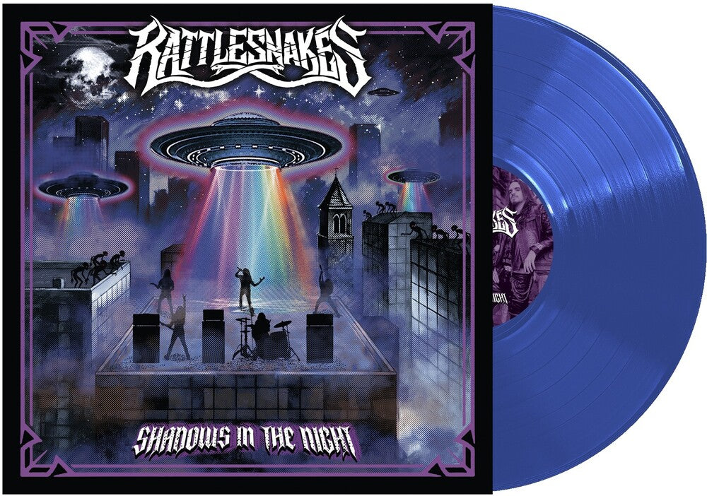 the album cover for Rattlesnakes - Shadows In The Night [Colored Vinyl] [Limited Edition]