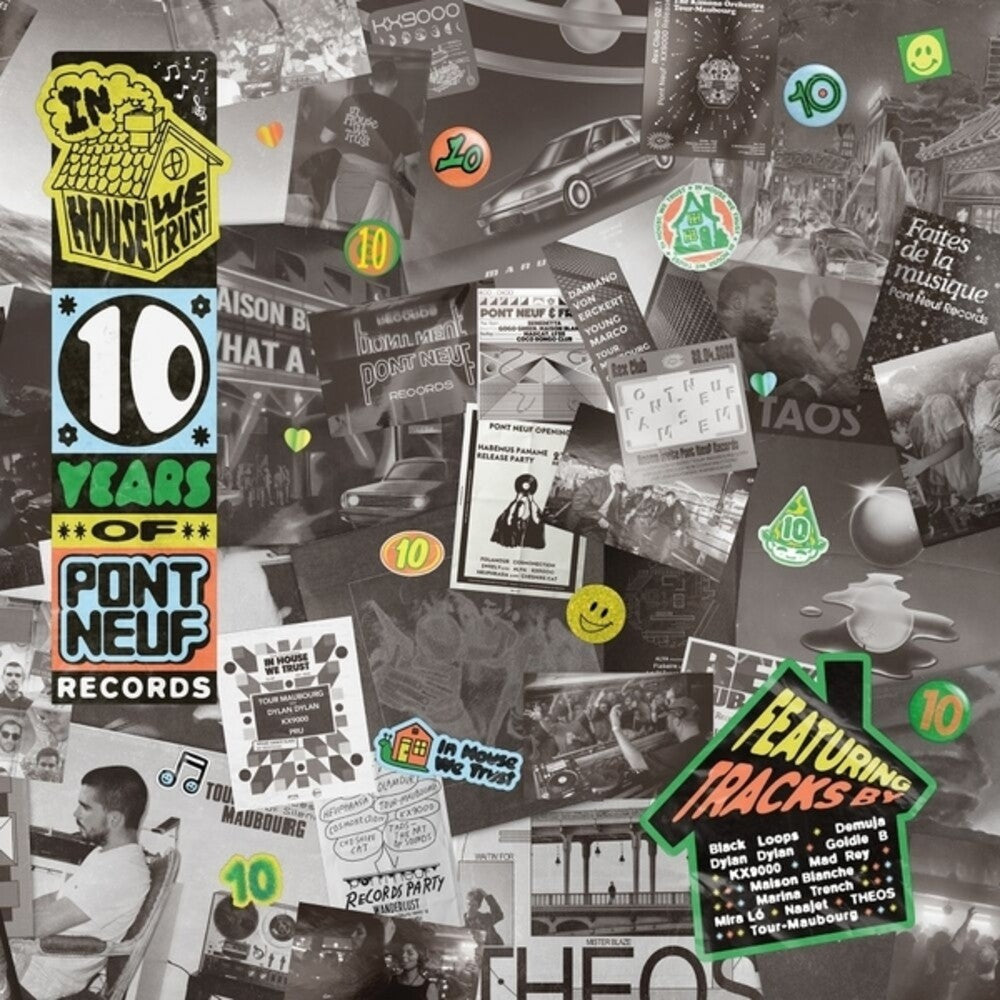 Pre-Order: Pont Neuf 10 Years: In House We Trust / Various [LP] Vinyl Record