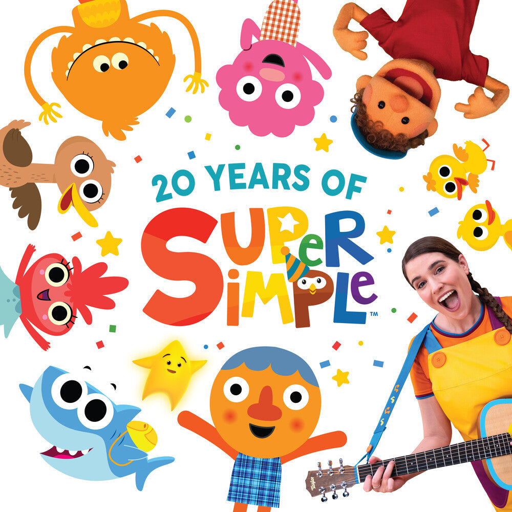 Pre-Order: 20 Years Of Super Simple [Colored Vinyl] [Limited Edition] Vinyl Record